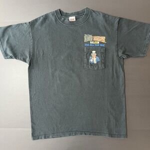 Vintage Iron Horse Saloon 9/11 T Shirt Adult Large Black 2001 USA Grunge